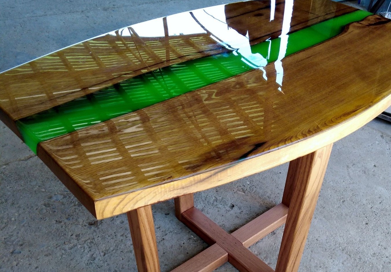 Купить стол из массива каштана 020 - мастерская Андрея Тахмазян Стол из дерева 020, массив каштана